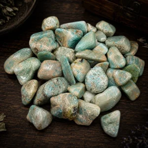 1 lb Amazonite Tumbled Stones