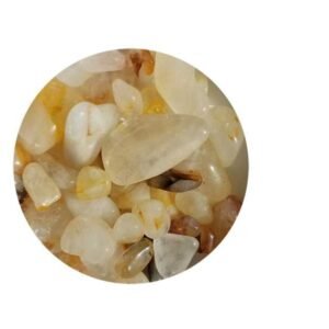 1 lb Hematoid Quartz Tumbled Stones