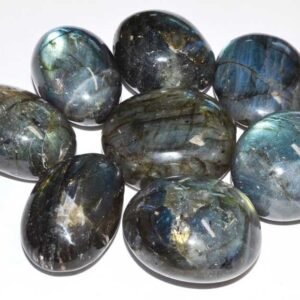 1 lb Approx. 1-2" Labradorite Tumbled Stones