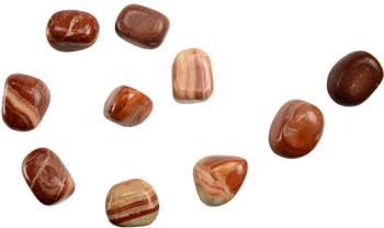 Red Malachite Tumbled Stones 1 lb