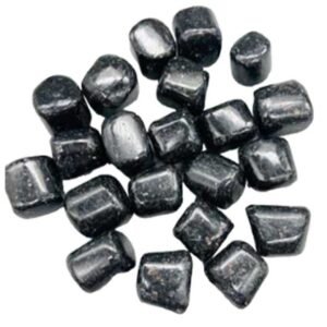 Nuummite Tumbled Stones 1.2 lb