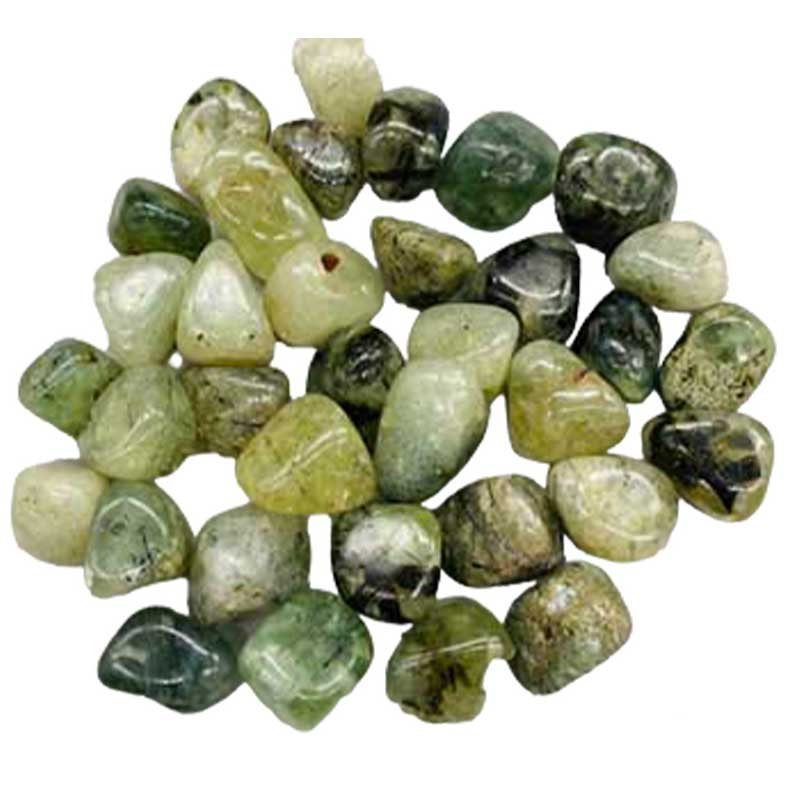 1 lb Prehnite With Epidote Tumbled Stones