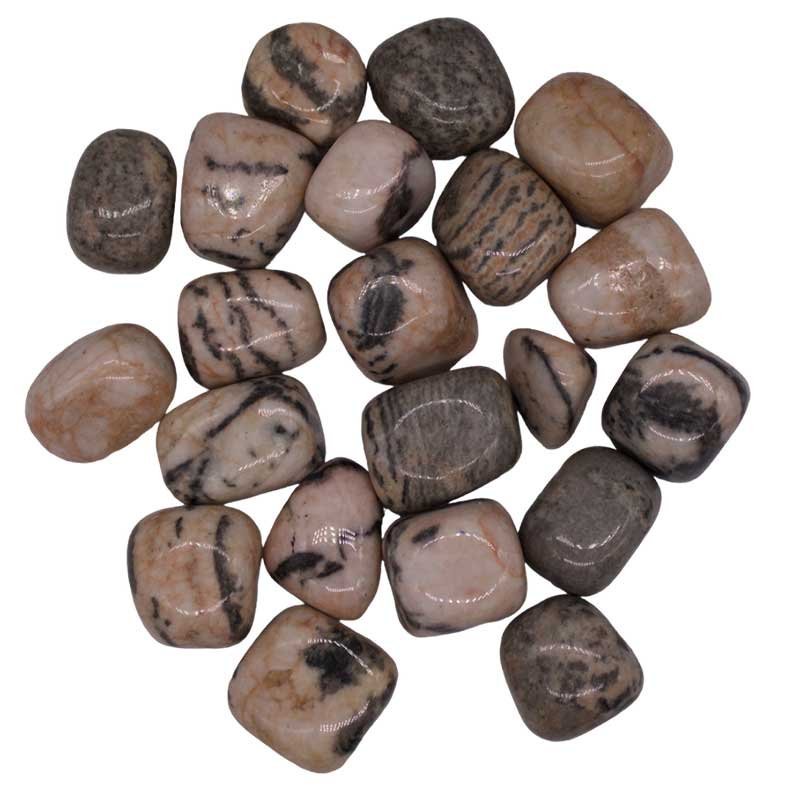 Rhodochrosite Tumbled Stones 1 lb Bag
