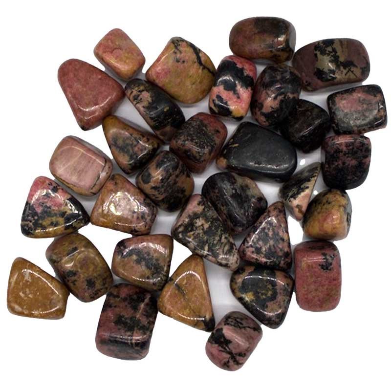 1 lb Rhodonite Tumbled Stones