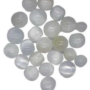 1 lb Selenite Tumbled Stones