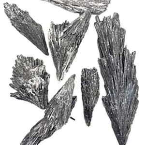 1 lb Black Kyanite Broom Untumbled Stones