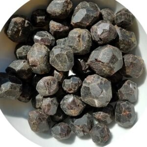1 lb Dark Red Garnet Untumbled Stones