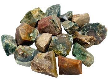 1 lb Fancy Jasper Untumbled Stones
