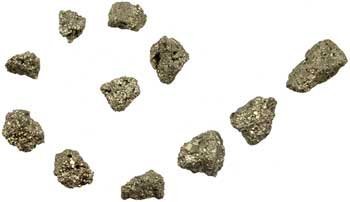 1 lb Untumbled Pyrite Stones