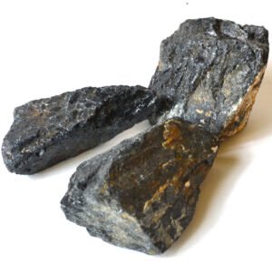 3 lb Black Tourmaline Untumbled Stones