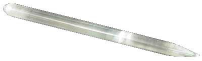 White Selenite Wand 6"