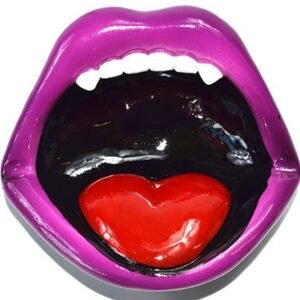 3" Vampire Lips Stick Incense Holder