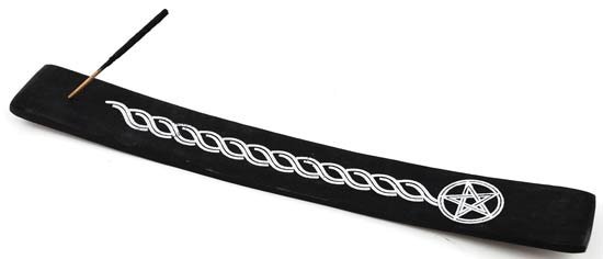 Black Pentagram Ash Catcher 10"