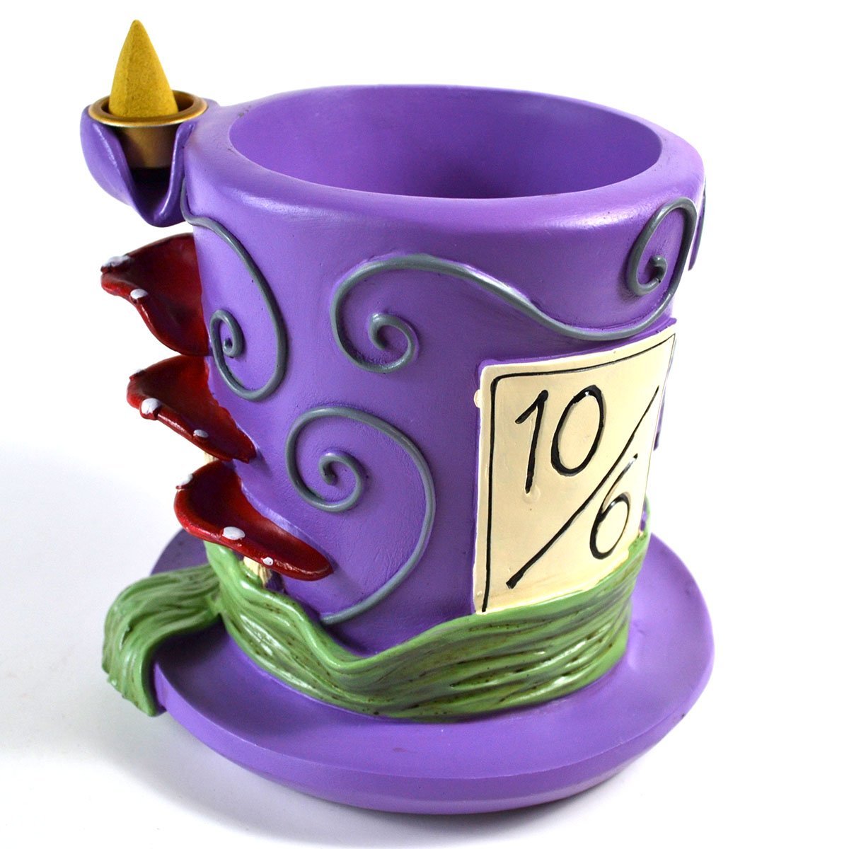 4 3/4" Mad Hatter Backflow Incense Burner