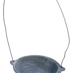Aluminum Incense Burner 8" With Long Wire Handle