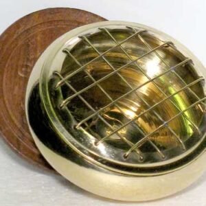 Brass Screen Incense Burner 3"