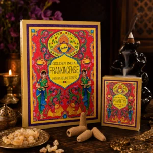 Frankincense Backflow Cones 10-Pack By Sree Vani