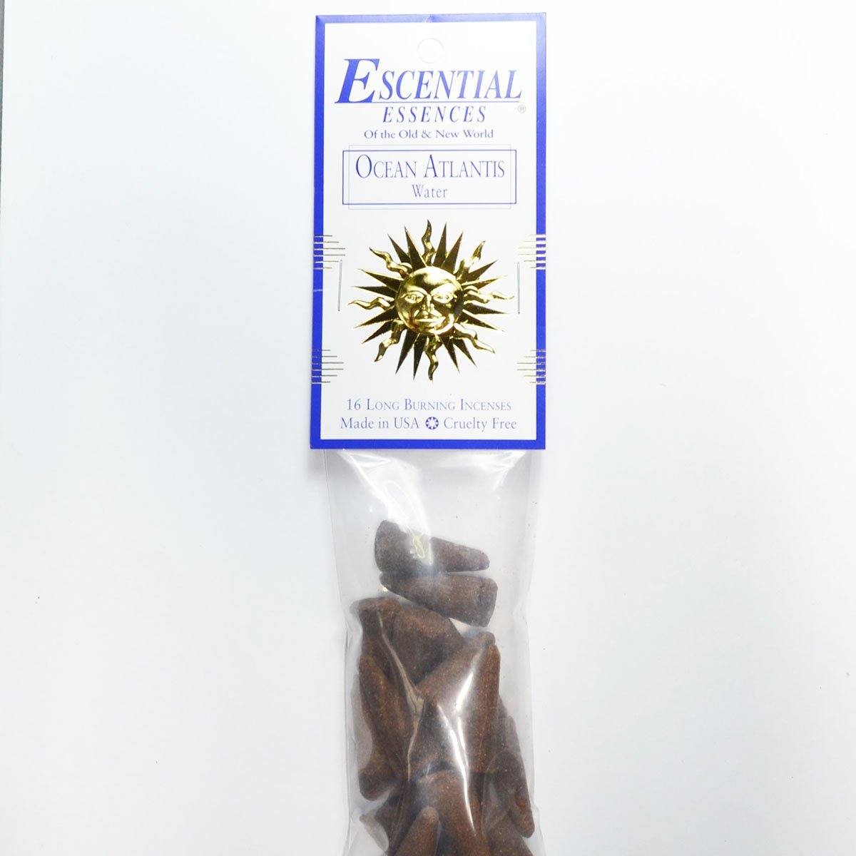 Ocean Atlantis Escential Essences Incense Cones 16-Pack
