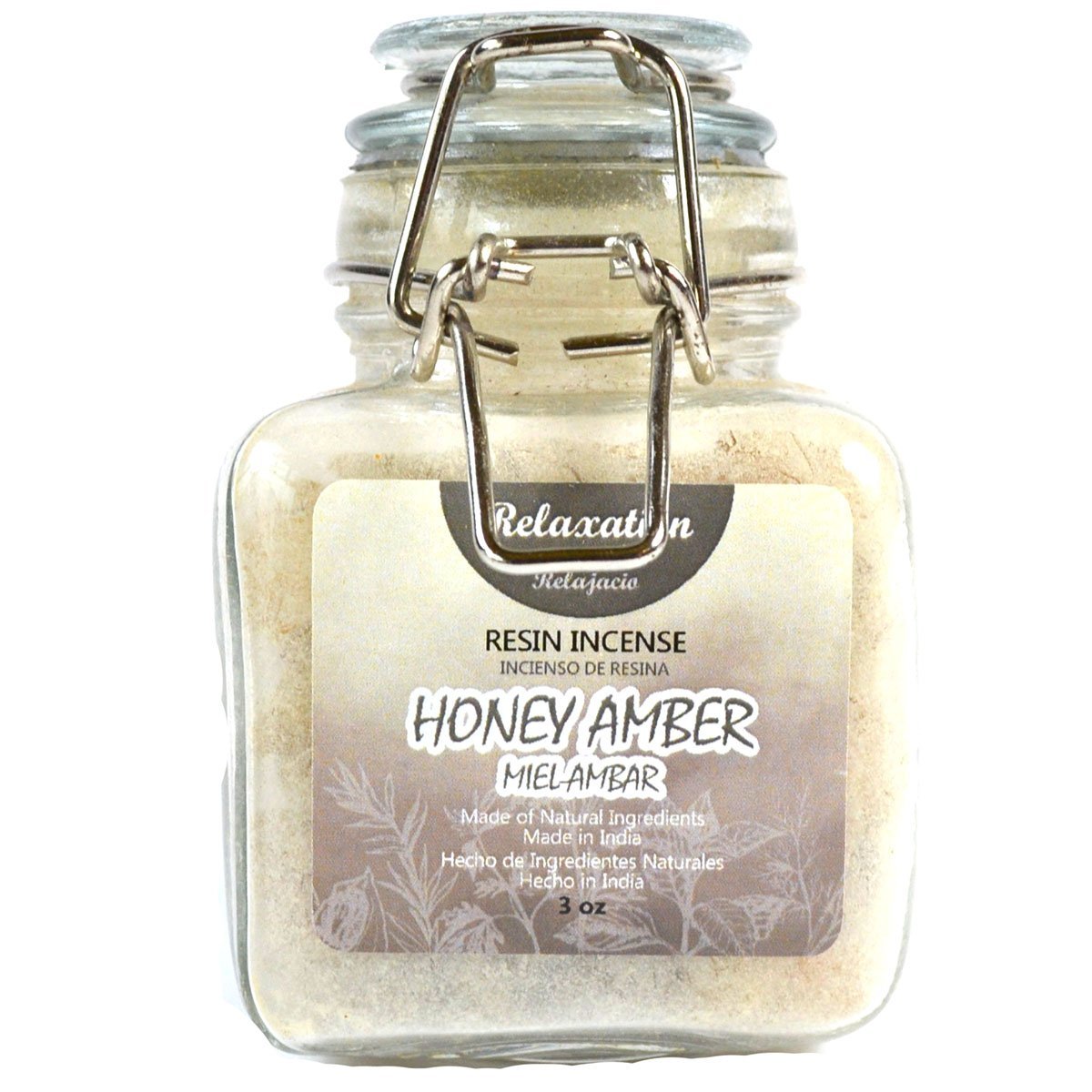 Honey Amber Relaxation Resin Jar 3 oz