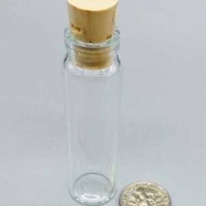 2 Dram Glass Vial w/ Cork