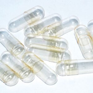 500 Standard Size 0 Gelatin Capsules, 500-Piece Package