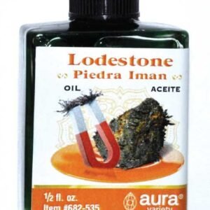 Lodestone Oil 4 Dram Glass Bottle