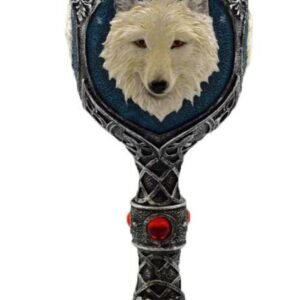 7 1/2" White Wolf Chalice
