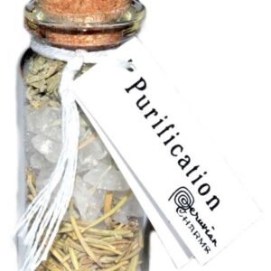 Purification Pocket Spell Bottle 2" Sealed Glass