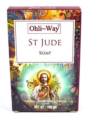 St. Jude Soap w/ Prayer Card And Charm 100G