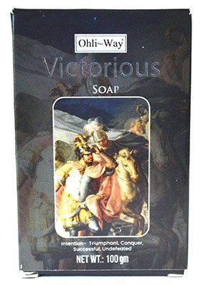 Victorious Soap Bar 100Gm w/ Prayer Card & Charm