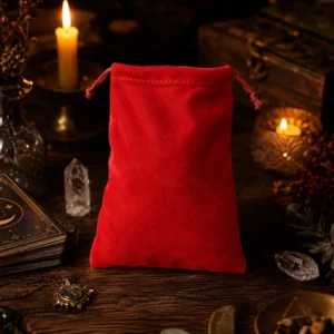 Red Velveteen Bag 5″ x 7″