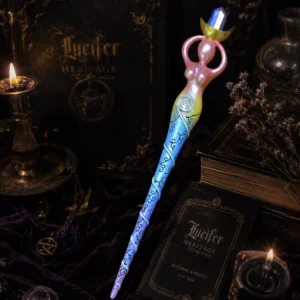13 1/2" Spiral Goddess Wand