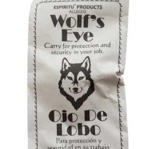 Wolf's Eye Ritual Token For Protection And Cleansing