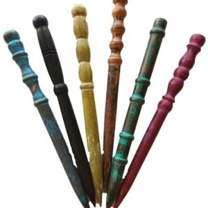 Long Wooden Magic Wand 15"