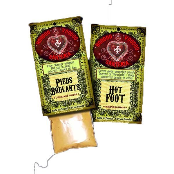 Hot Foot Consecrated Sachet Powder .5 oz