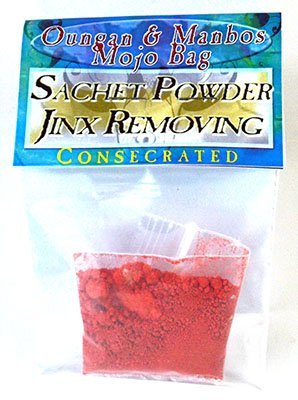 Jinx Removing Consecrated Sachet Powder .5 oz