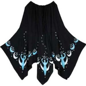 Moon Goddess Long Skirt Black