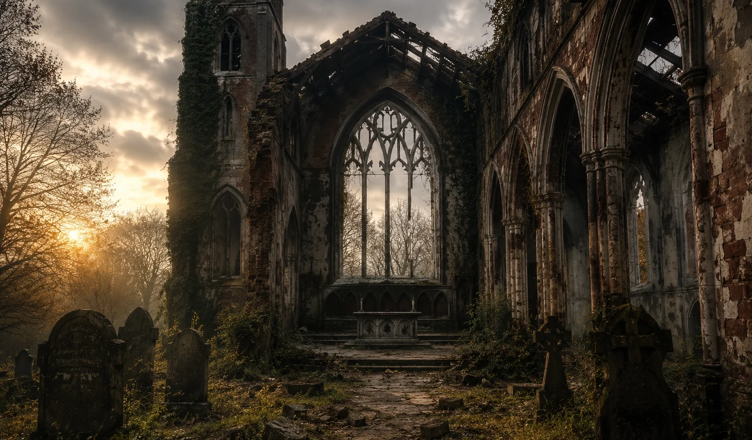 Abandoned churches: symbolism of faith, ruin, and memory