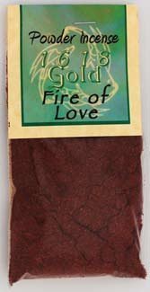 Fire Of Love Powder Incense 1 oz