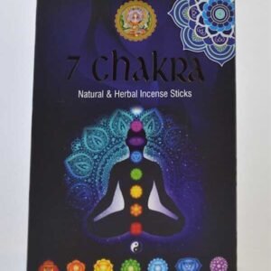 Set Of 7 15Gms 7 Chakra Incense Sticks 7 in