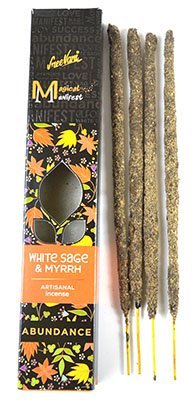 4-Pack White Sage & Myrrh Manifest Incense Sticks
