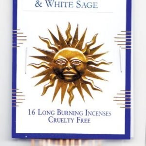 Cannabis & White Sage Escential Essences Incense Sticks 16-Pack