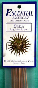 Energy Essential Essences Stick Incense 16-Pack