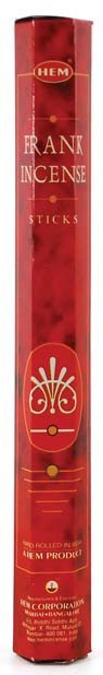 Frankincense HEM Stick Incense 20 Pack 6"