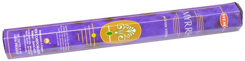 HEM Myrrh Stick Incense 20 Pack