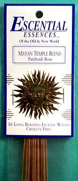 Mayan Temple Essential Essences Stick Incense 16-Pack