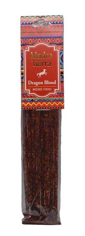 Dragon Blood Madre Tierra Incense Sticks 8-Pack, 12 Inch