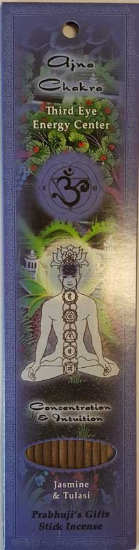 Ajna Chakra Resin Incense Stick 10 Pack