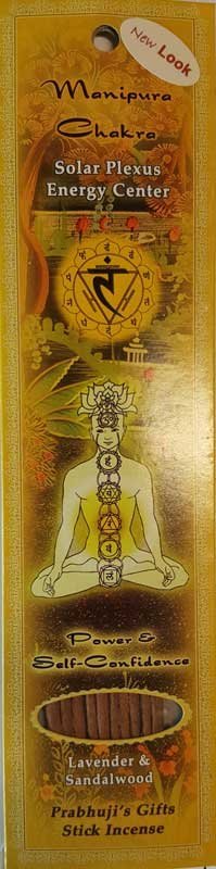 Manipura Chakra Stick Incense 10-Pack