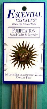 Purification Escential Essences Stick Incense 16-Pack